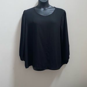 ASHLEY STEWART PLUS SIZE 18/20 blouse with slit sleeves